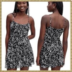 Diane von Furstenberg Target Mesh Mini Dress Strappy XXL